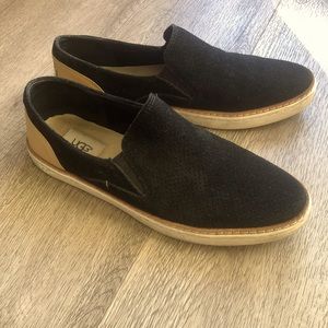 UGG Women’s Suede Shoes Black 9